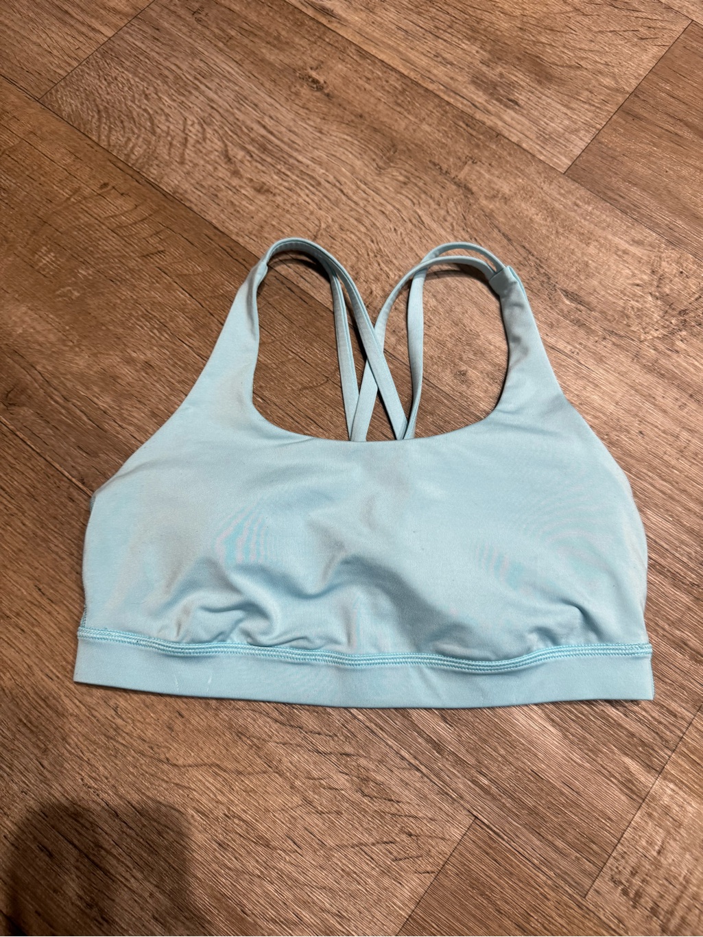 Lululemon Energy Bra *Medium Support Cyan Blue